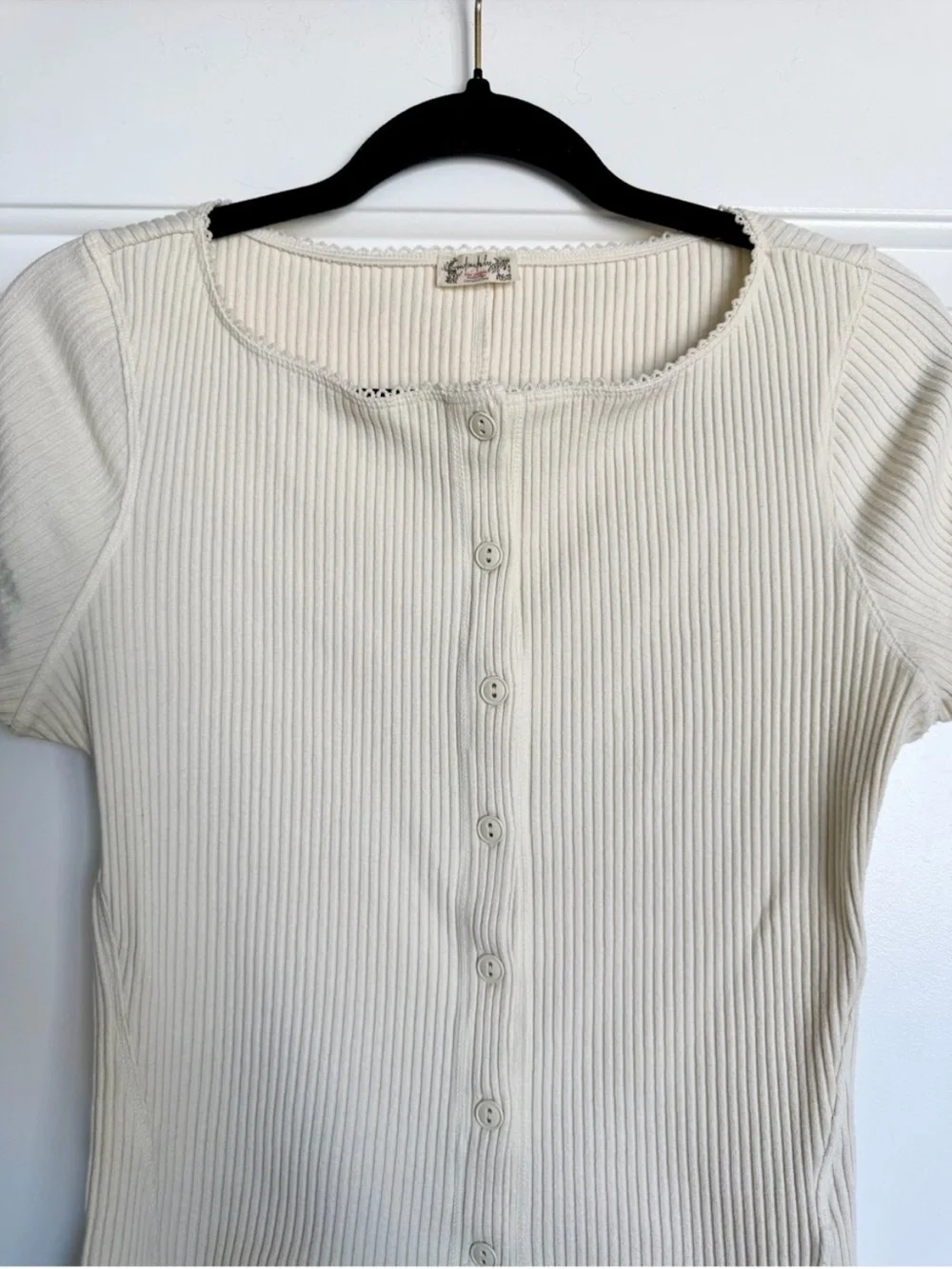 FP Free People Most Wanted Cardi Ivory Cream Medium